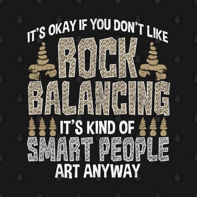 Rock Cairn T-Shirt Rock Stacking & balancing Men Women Gift by lateefo