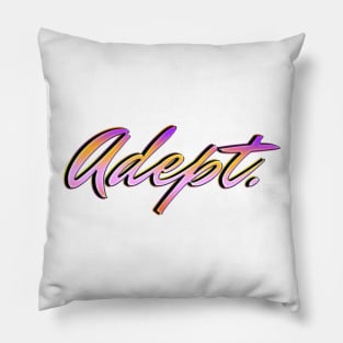 Adept Sunset Pillow