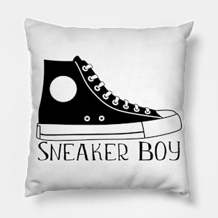 Sneaker Boy Pillow