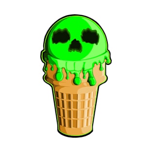 Ice Cream Skull T-Shirt