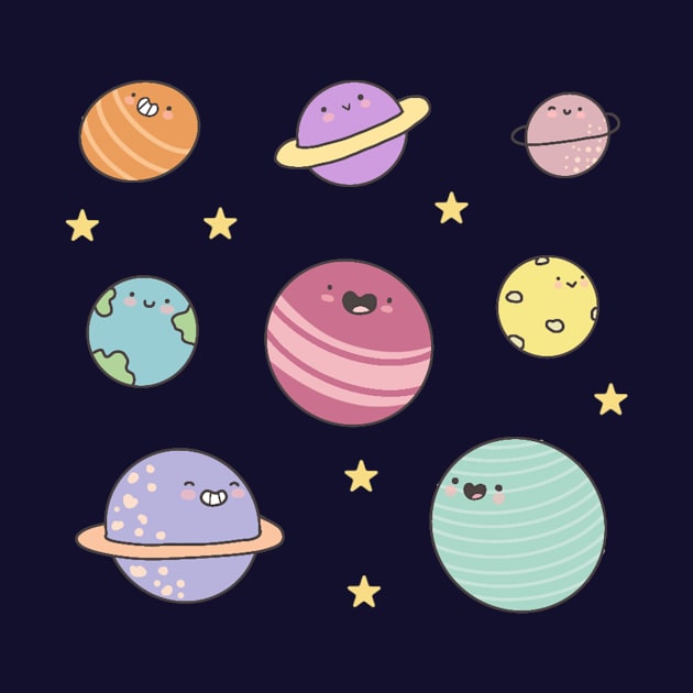 Planets by johanly