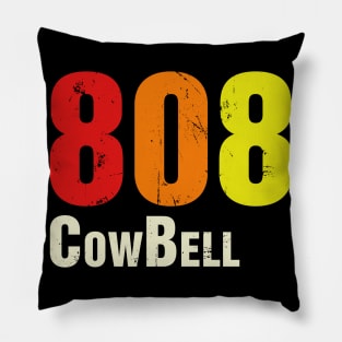 TR 808 Legendary Drum Machine Closed HiHat CowBell Pillow