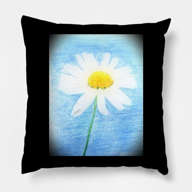 Daisy Pillow by teenamarie23art