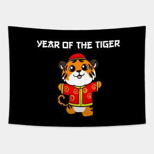 Tiger Zodiac Tapestry