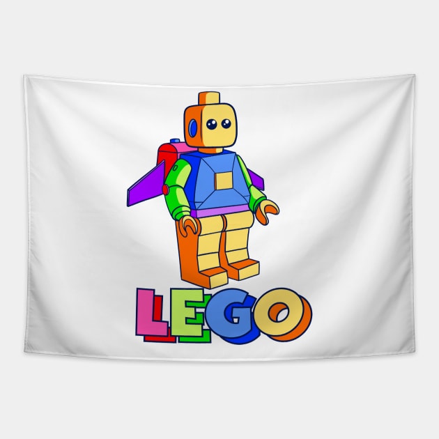 Lego Bulding Academy Tapestry by thelazyshibaai