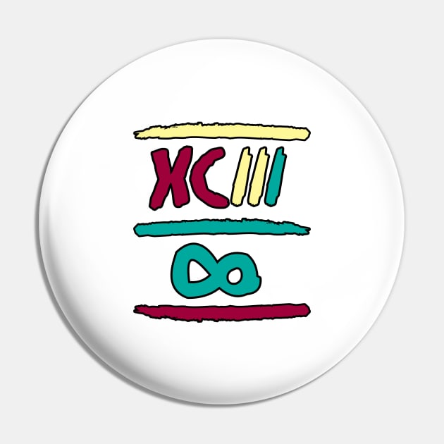 XCIII ∞ Paint Pin by The Smudge