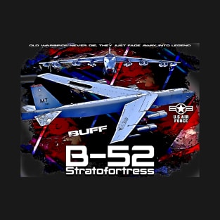 B-52 Stratofortress U.S. long-range heavy bomber T-Shirt