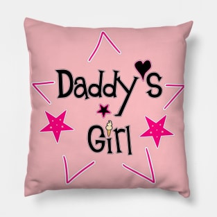 Daddy's Girl (Stars) Pillow