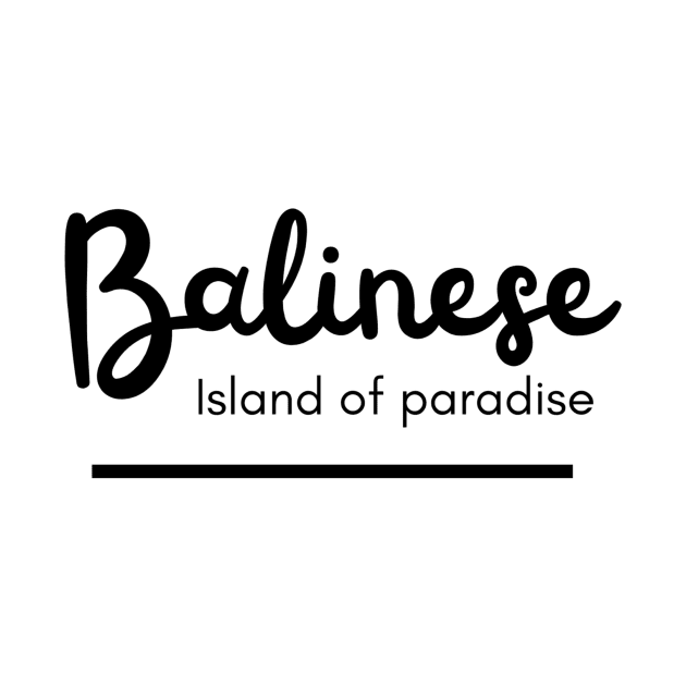 Balinese island of paradise tshirt by pouoQ