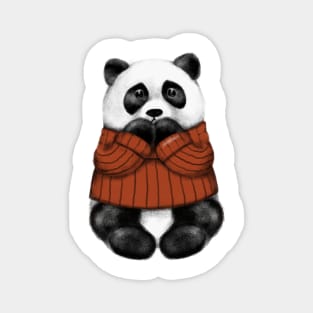 Cute Panda Girl Magnet