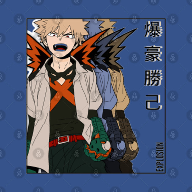 Discover katsuki bakugo v1 - Bakugou Katsuki - T-Shirt