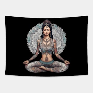 Buddhist Meditation Tapestry