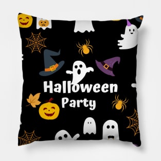 Halloween Face Mask, Happy Hallween For kids, Haloween ghost Face Mask for Kids. Pillow