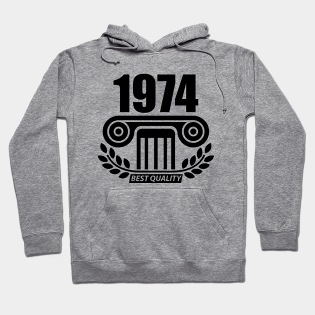 1974 - 1974 - Hoodie | TeePublic