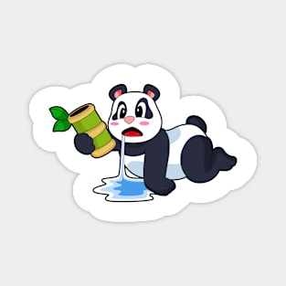 Panda Bamboo Mug Magnet