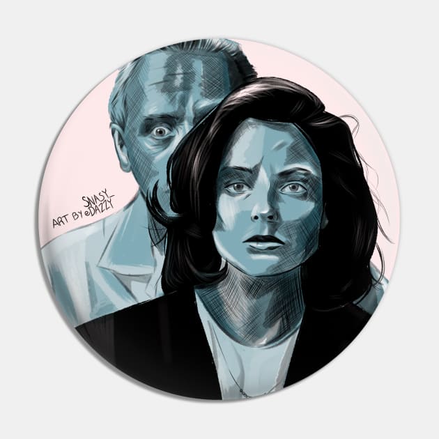 The Silence of the Lambs Pin by snasydazzy