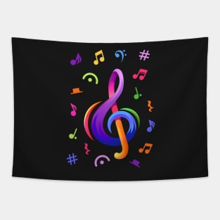 Music Notes Tapestry