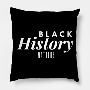 Black History Matters Pillow