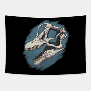 Dinosaur Brachiosaurus archeology bone Tapestry