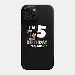 Five 5Yr 5Th Hap 5 Phone Case