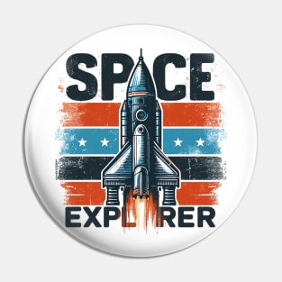 Space Explorer Pin