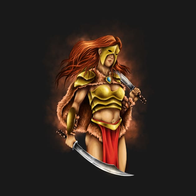 FANTASY FEMALE HERO by ReignGFX