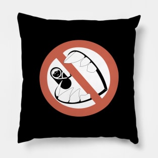 No baby eating Pillow