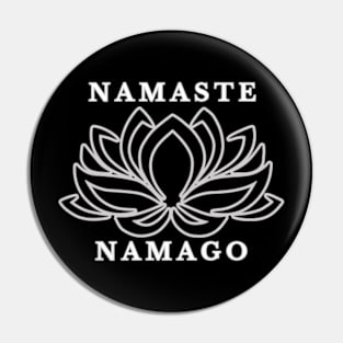 Funny Namaste Pin