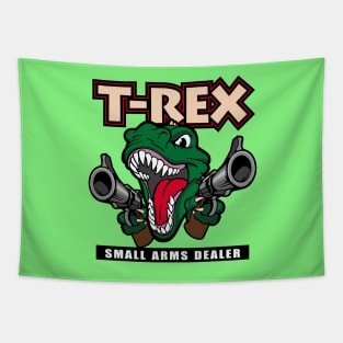 T-Rex Small Arms Dealer Tapestry