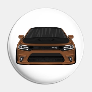 DODGE CHARGER BROWN Pin