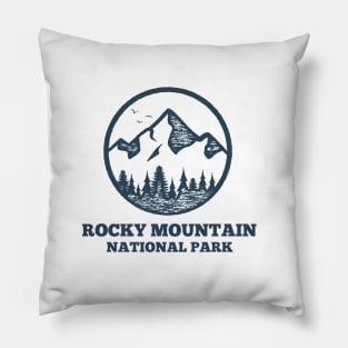 Rocky Mountain National Park Pillow