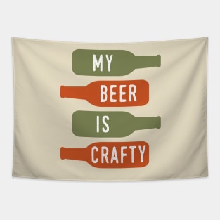 My Beer Is Crafty Tapestry