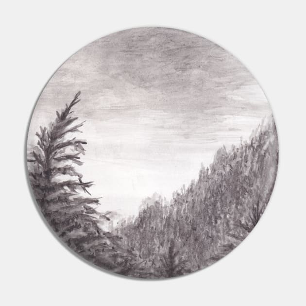 Dark Forest and grey sky Pin by hicksi7