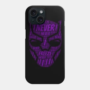 I never Freeze Superhero Panther shirt Phone Case