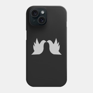 Love Doves Grey Phone Case