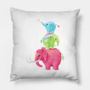 Elephants Pillow