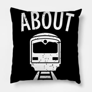 train railwayman trains driver Pillow