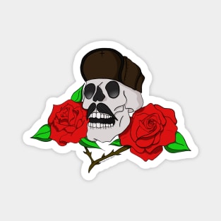 Origin Story Skull and Roses Magnet