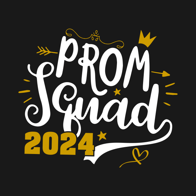 Prom Squad 2024 I Graduate Prom Class Of 2024 by Giftyshoop