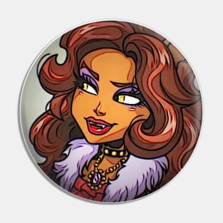 Clawdeen Pin