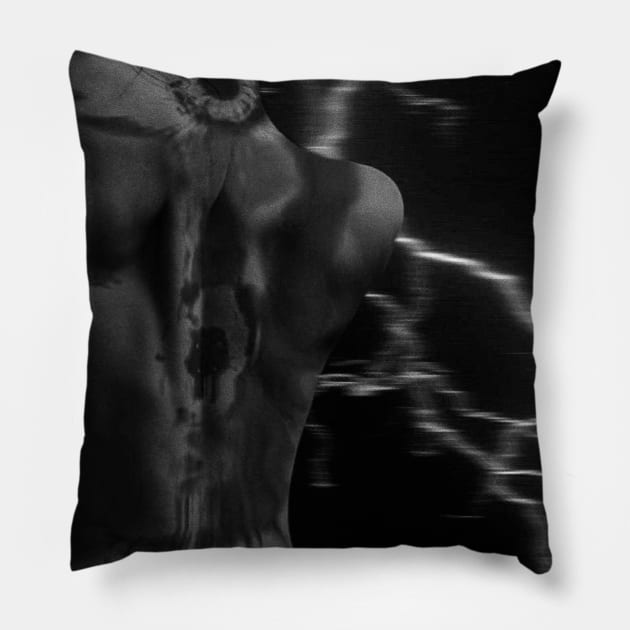 Midnight Blossom Pillow by iamshettyyy