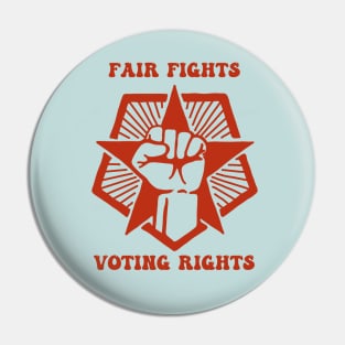 Fair Fights - Voting Rights Pin