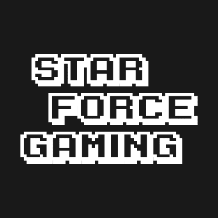 StarForceGaming Logo (White) T-Shirt