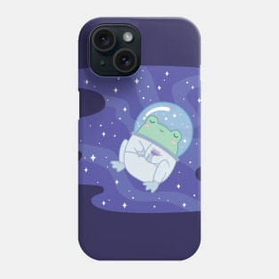 Space Astronaut Frog Phone Case