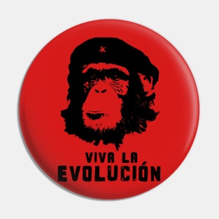 Viva la evolucion Pin