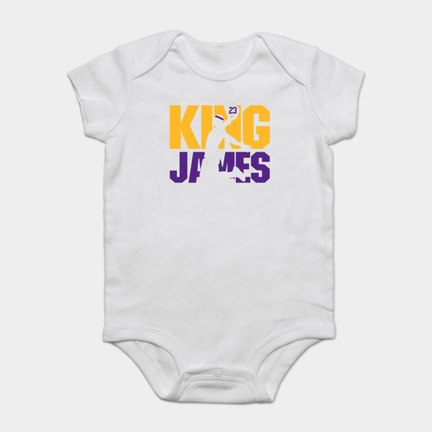 lakers baby onesie