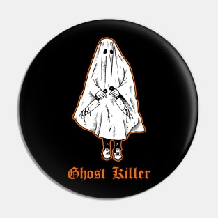 Ghost Killer Halloween Costume Pin