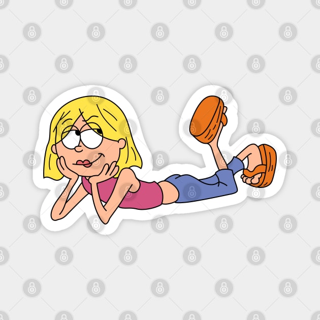 Lizzie McGuire Magnet by artxlife