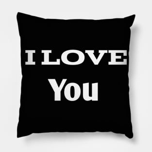 I love you Pillow