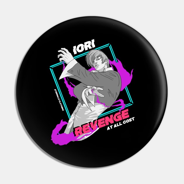 IORI YAGAMI CW1 Pin by ETERNALS CLOTHING